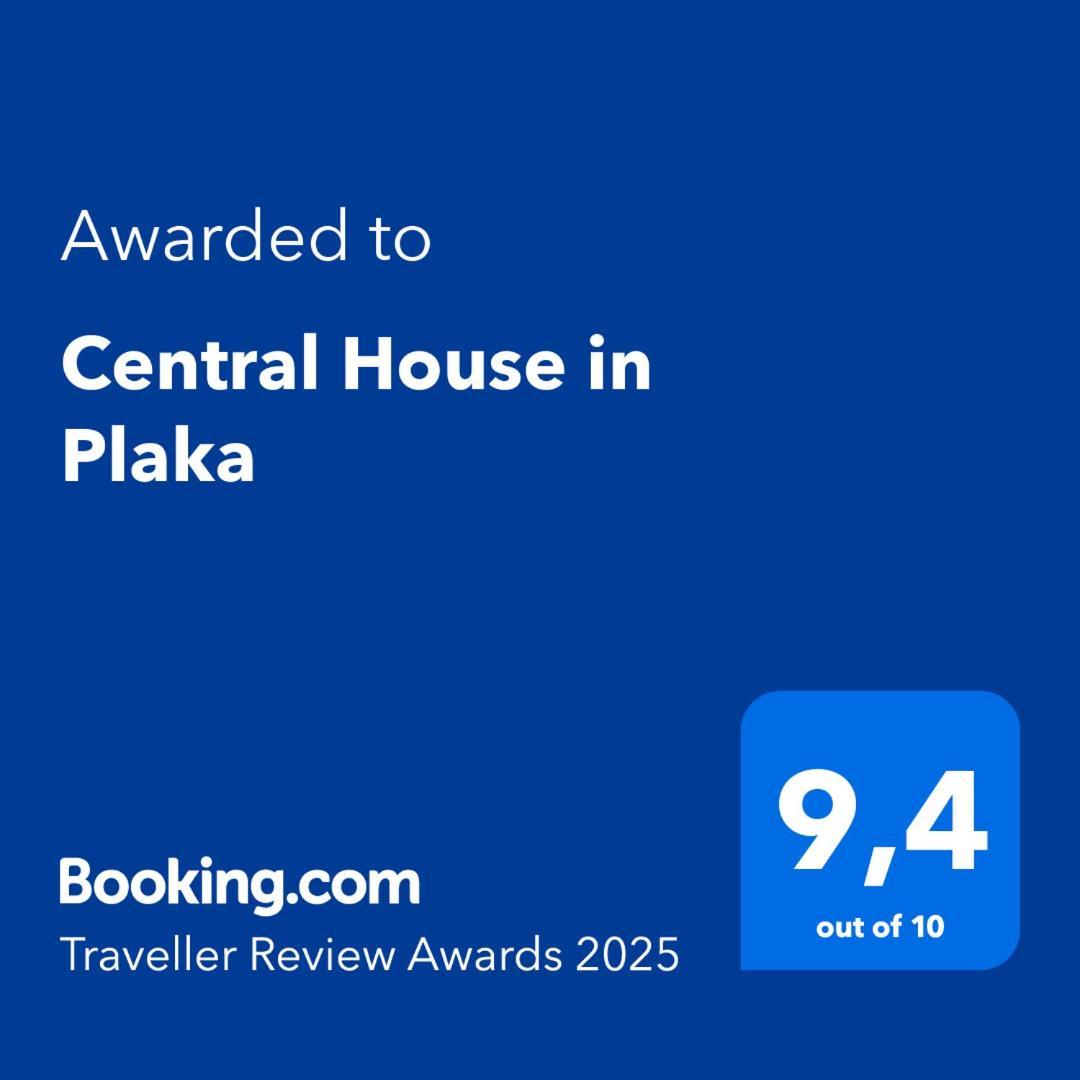 Central House In Plaka Athena Bagian luar foto